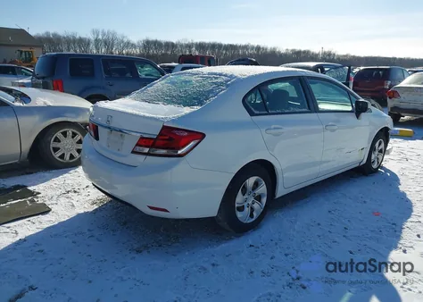 2014 Honda Civic Lx z USA, uszkodzony, nr VIN 19XFB2F51EE047233